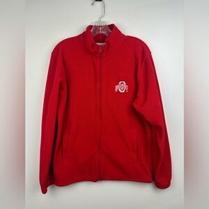 American Classic Sportswear Ohio State University Full Zip Fleece Jacket Sz S